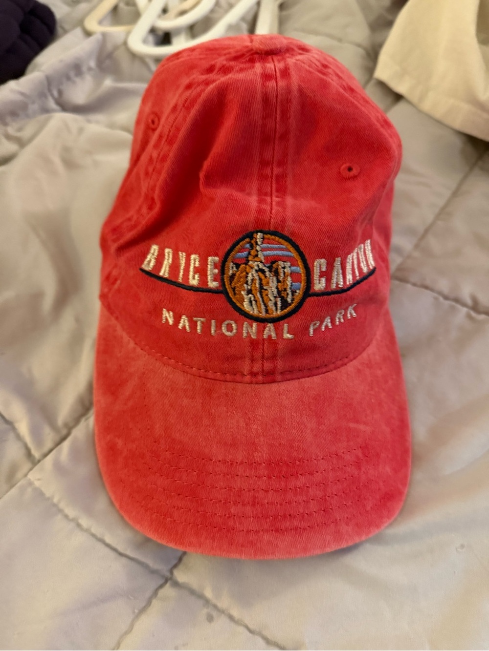 Bryce Canyon National Park Red Embroidered Baseball Cap